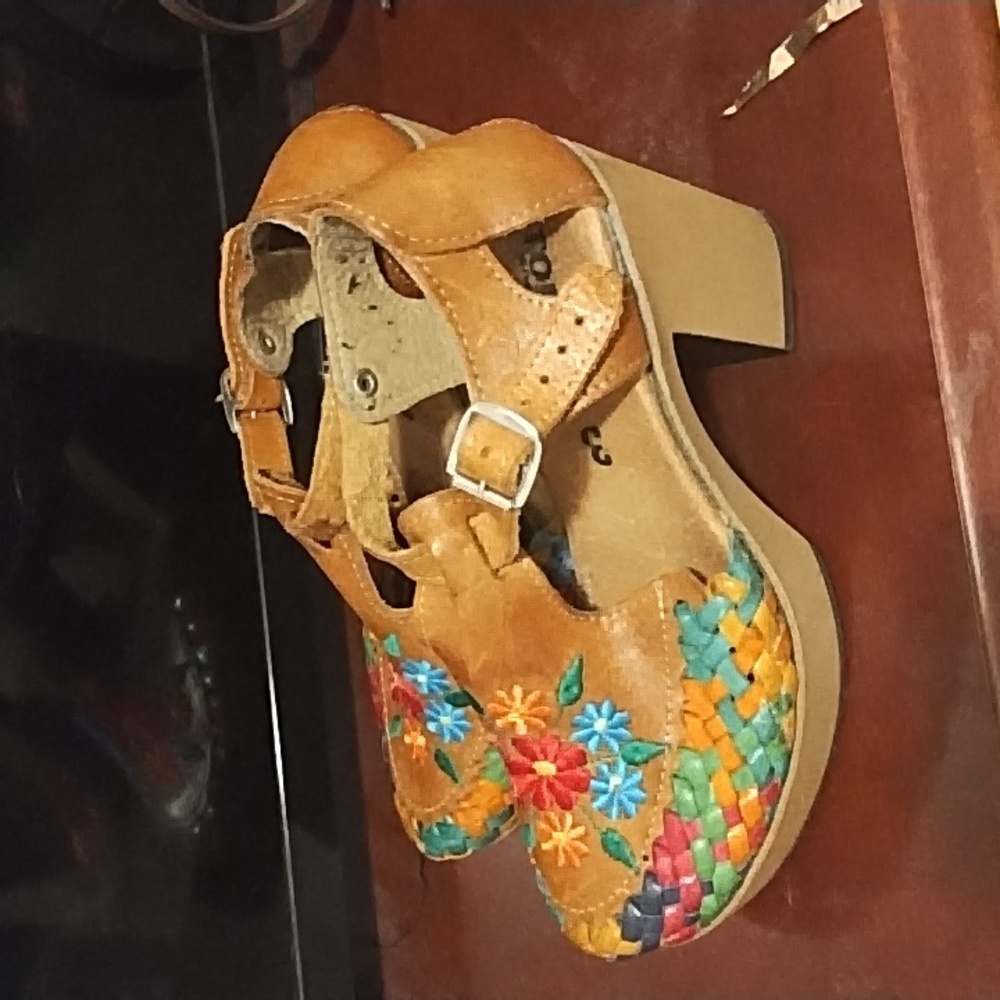 Mexican artisan heels